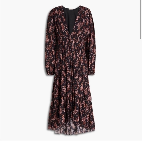 ULLA Johnson Joan floral midi dress - Picture 4 of 13